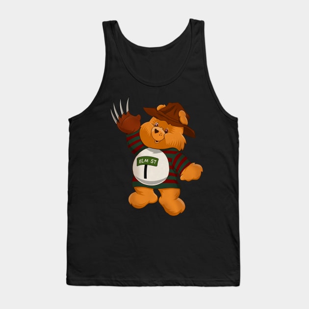 Freddy Bear Tank Top by willblackb4